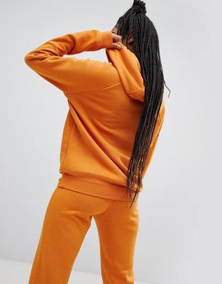 nike rally sweatshirt orange