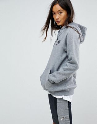 Nike Rally Pullover Hoodie In Grey | ASOS