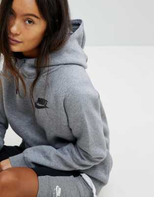 blue and white champion hoodie