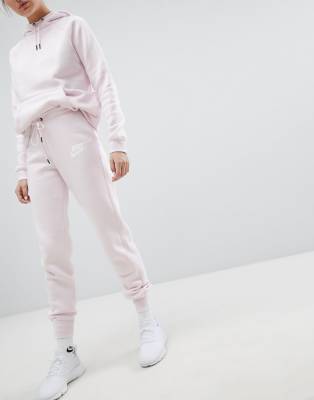 pink tight joggers
