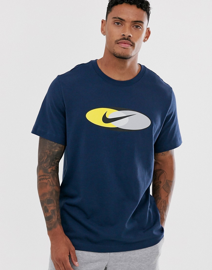 Nike Re-Issue t-shirt in navy
