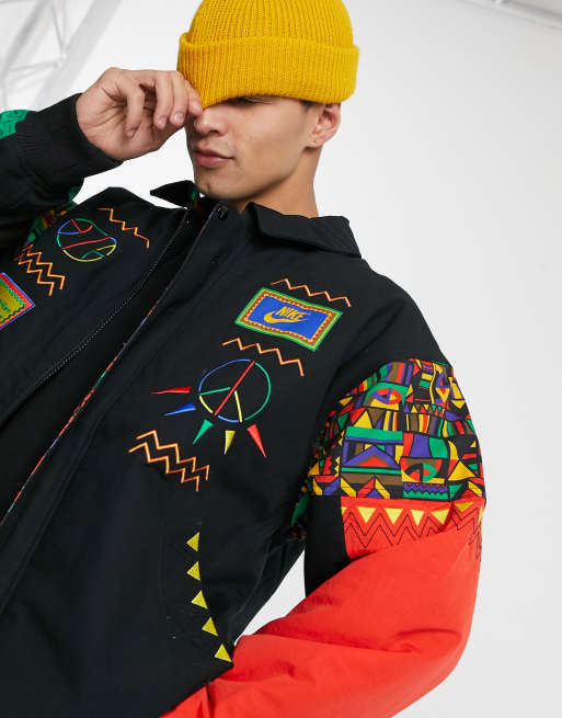 Nike woven colorblock online jacket