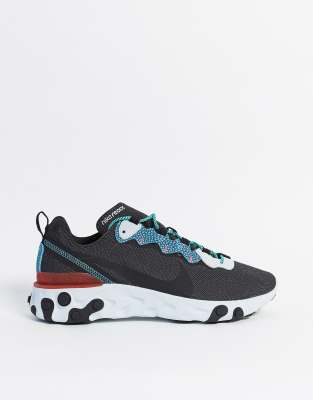 nike react element 55 gris bleu