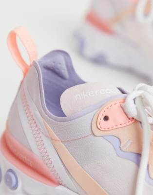 nike react element 55 femme rose