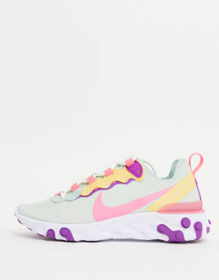 nike react element 55 lila