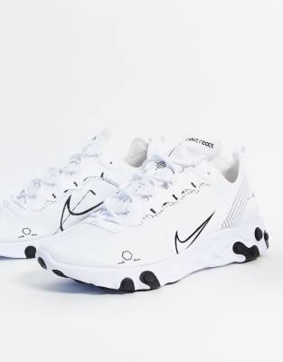 Nike on sale react bianche