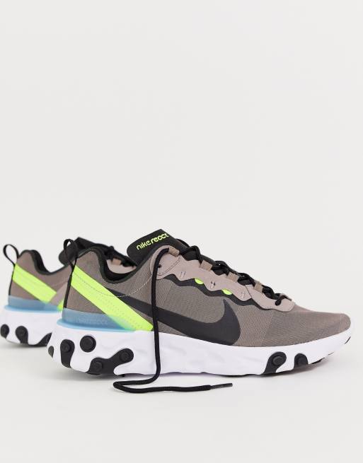 React element cheap bianche e grigie