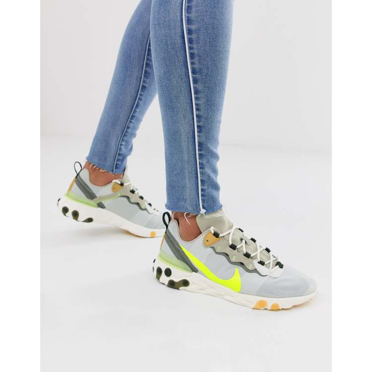 Nike React Element 55 Sneaker Women - White