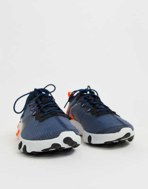 Nike React Element 55 sneakers in navy CI3831 400