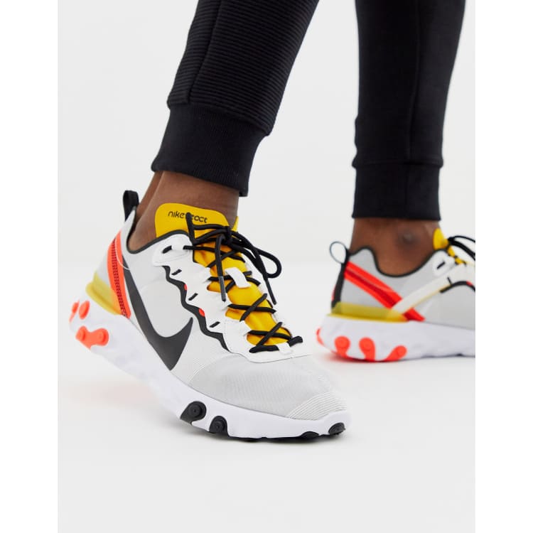 Nike react element blancas hot sale