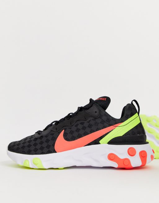 Nike react element store nere e verdi