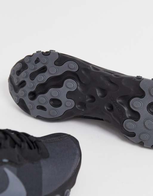 Nike React Element 55 Trainers In Black Asos