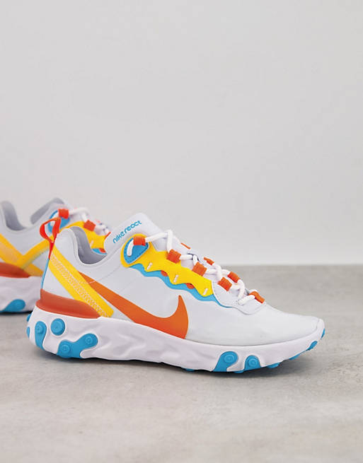 Conclusie contact helaas Nike React Element 55 Trainers in grey | ASOS