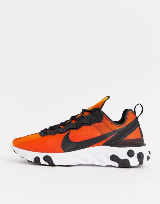 Nike react element noir et rouge hot sale