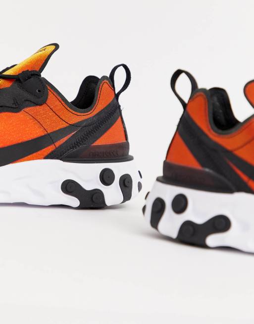 Nike react best sale element 55 vermelho