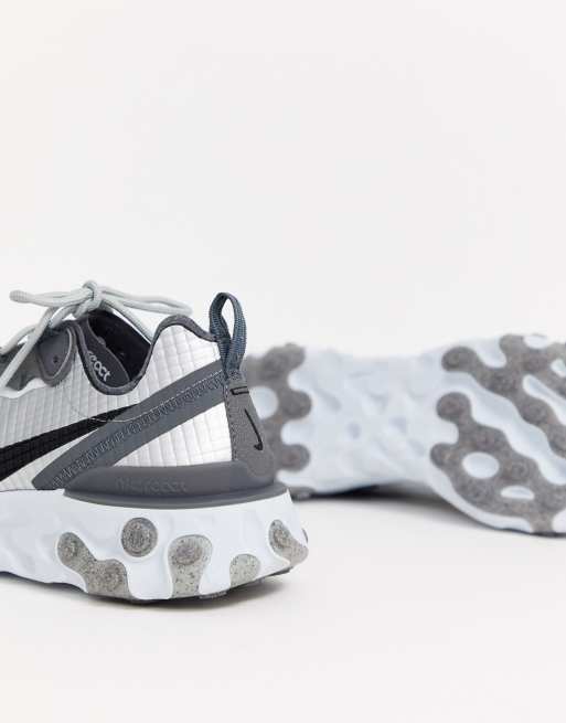 Nike react best sale 55 silver