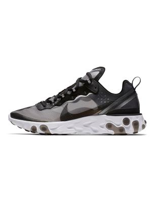 Nike React Element 87 sneakers in black 