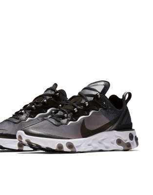 nike react 87 black