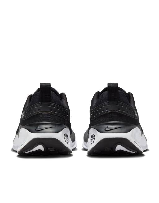 Nike - React Infinity Run Flyknit 4 - Baskets larges - Noir et blanc, 4 de 4