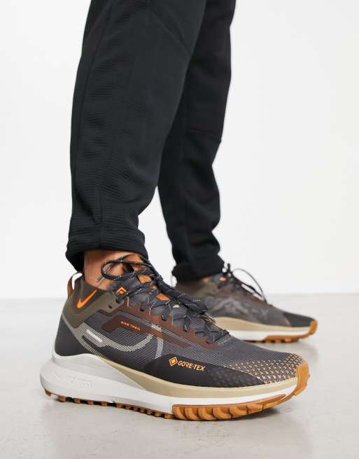 Nike React Pegasus Trail GORE-TEX sneakers in brown ASOS