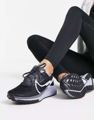 Nike Running Tights Dri-FIT Trail - Black/Smoke Grey/White