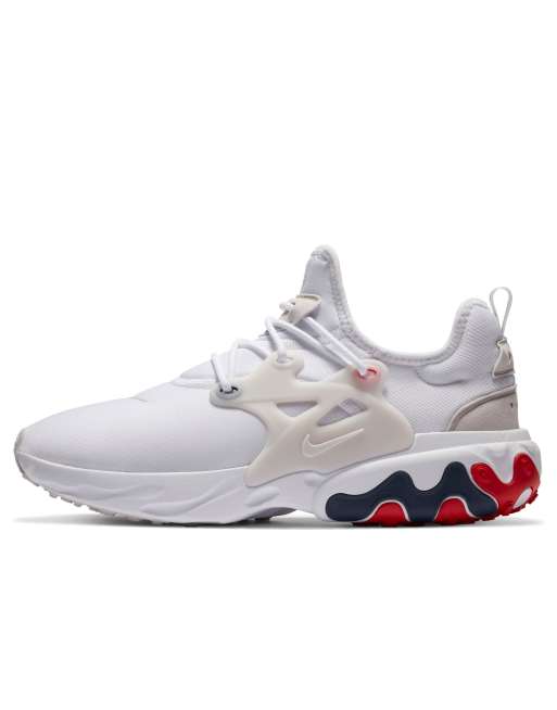 Presto react outlet white