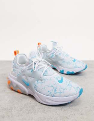 nike react presto mens white