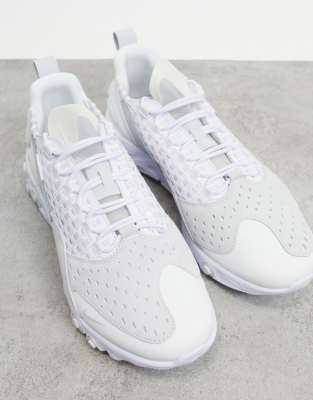 nike react sertu triple white