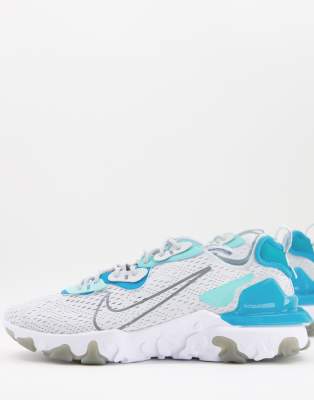 nike react vision tan aqua