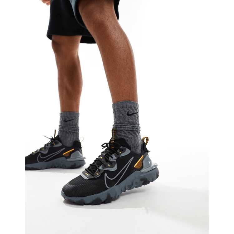 Vision Nouvelle Nike React Homme Nike React Vision SC Baskets Noir