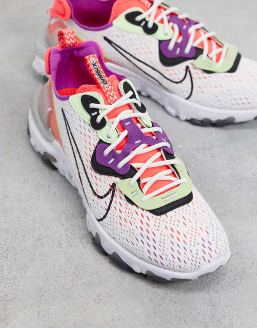 Nike React Vision D/MS/X Mens Running Lifestyle Shoes Sneakers Pick 1