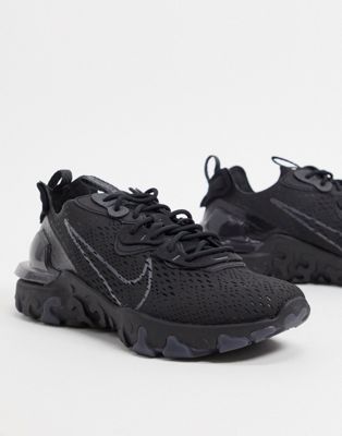 Nike React Vision trainers in triple 
