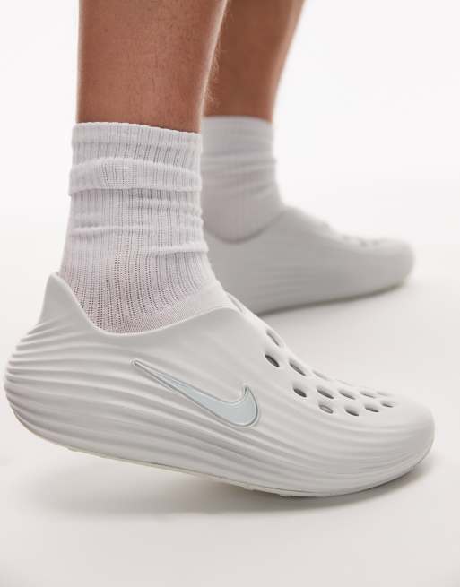 Nike - ReactX - Claquettes - Blanc cassé, 3 de 5