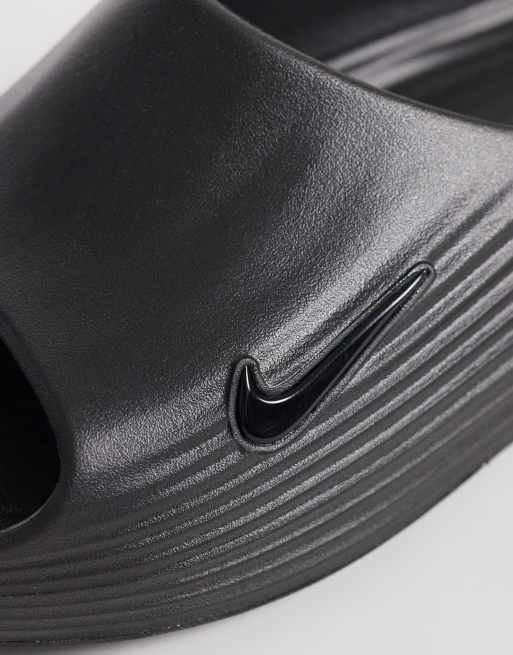 Nike – Reactx – Czarne klapki, 2 z 4