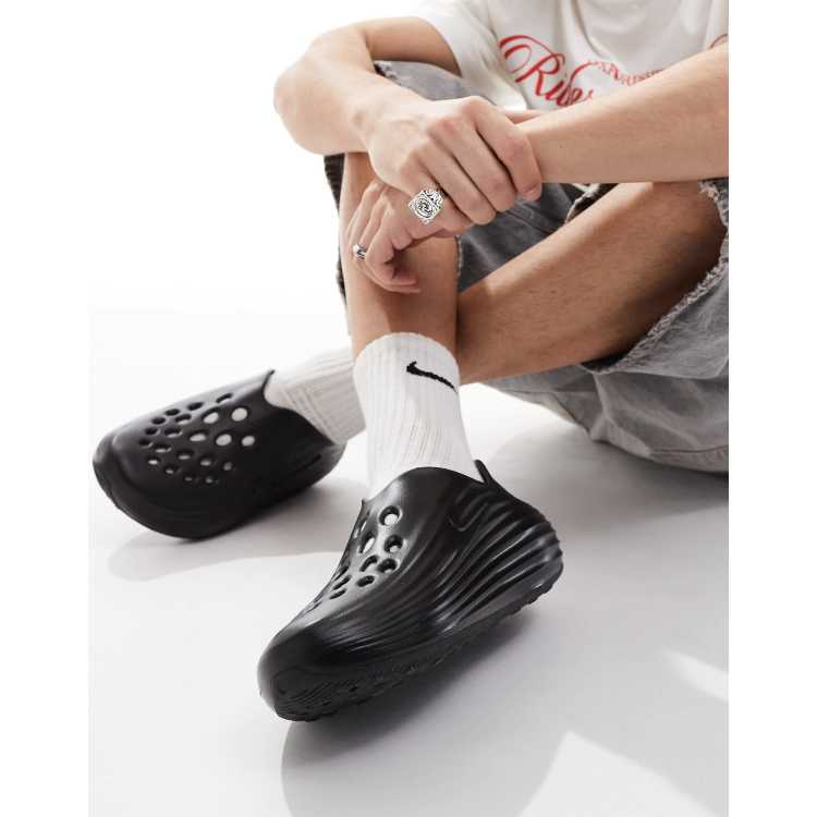 Nike ReactX Rejuven8 clogs in black | ASOS