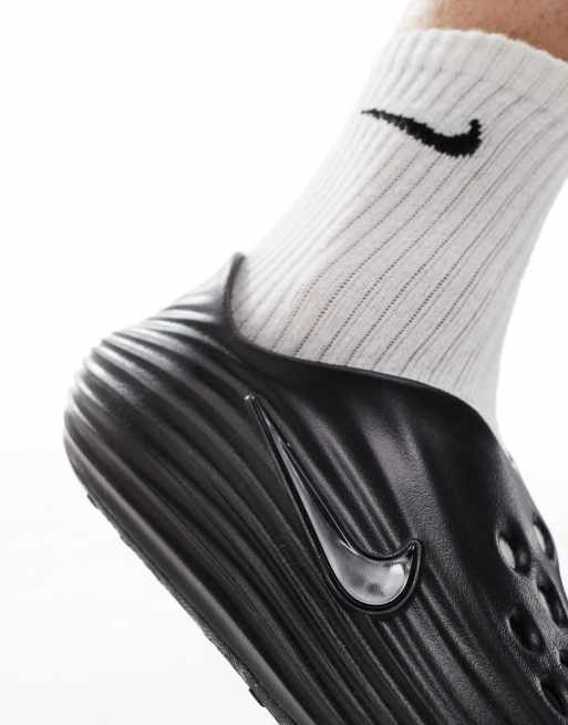 Nike ReactX Rejuven8 clogs in black