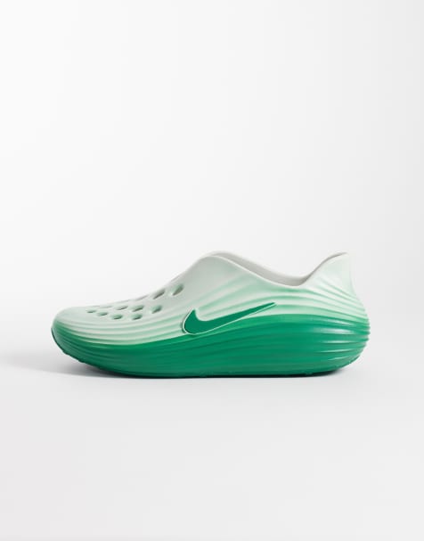 Nike ReactX Rejuven8 clogs in green - view 1