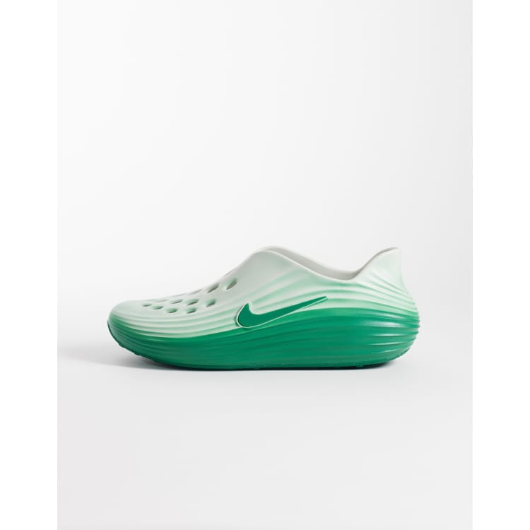 REC/レック('07スペイン) Nike ReactX Rejuven8 clogs in green | ASOS