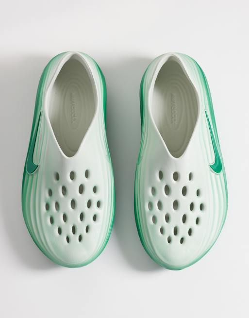 Nike ReactX Rejuven8 clogs in green , 2 of 4