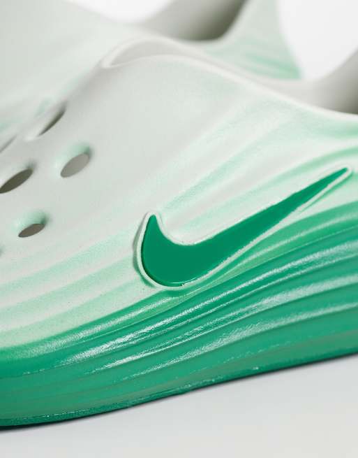 Nike ReactX Rejuven8 clogs in green , 3 of 4