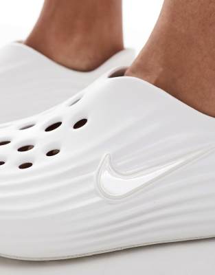 Nike ReactX Rejuven8 clogs in off-white | ASOS