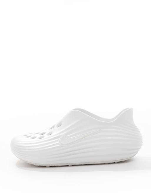 Nike ReactX Rejuven8 clogs in off-white | ASOS