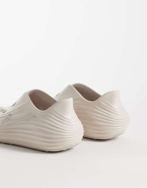 Nike ReactX Rejuven8 clogs in off-white | ASOS
