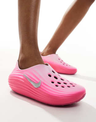 Nike Reactx Rejuven8 clogs in pink