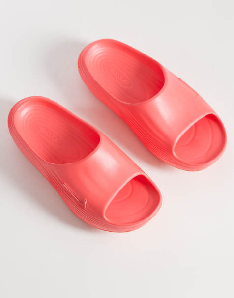Nike ReactX Rejuven8 slides in pink - view 1