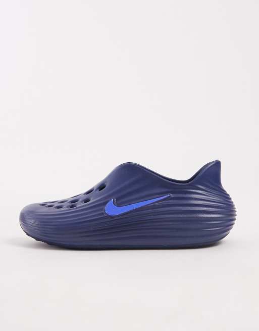 Nike ReactX sliders in navy, 2 of 5