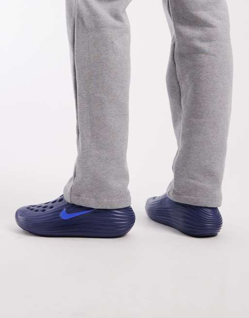Nike ReactX sliders in navy, 4 of 5
