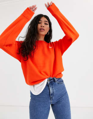 red sweatshirt asos