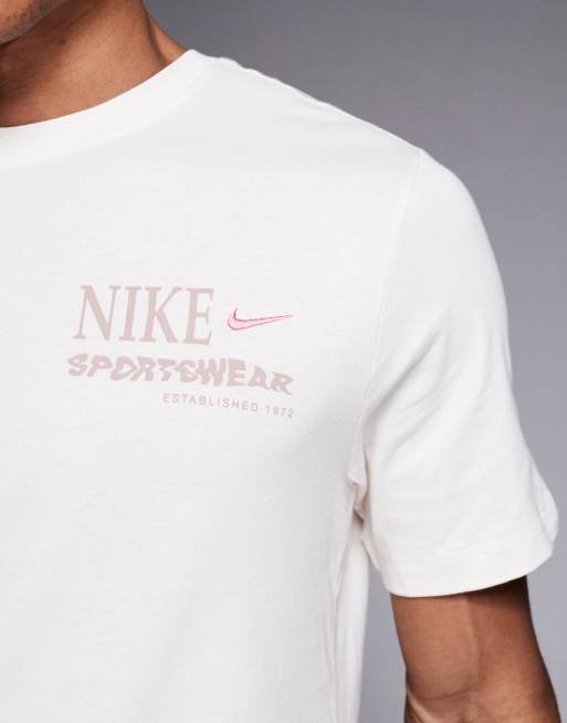 Nike Reef Encounters graphic t-shirt in white, 5 of 5