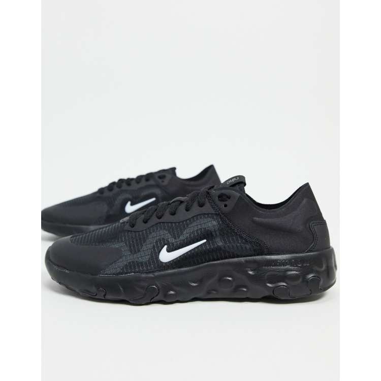 Nike Renew Lucent Baskets Blanc noir et fum ASOS